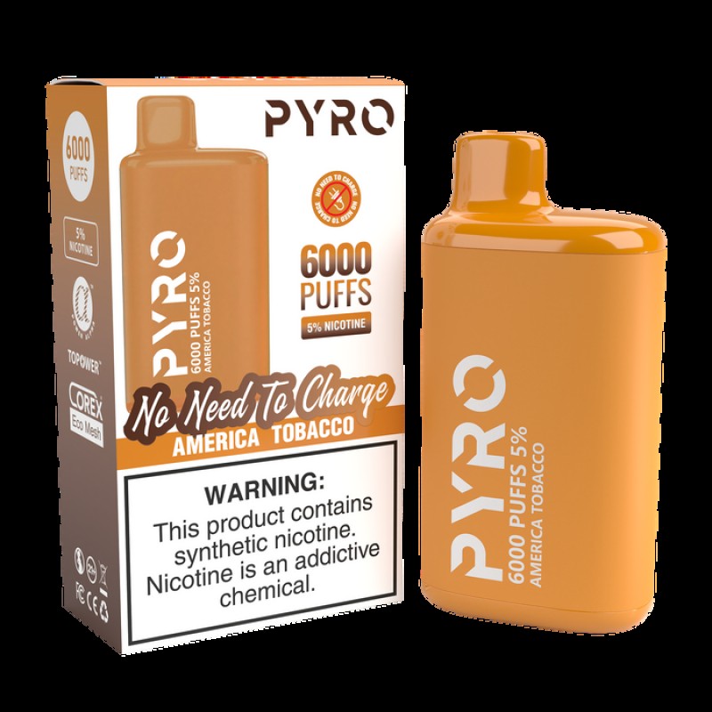 Pyro 6000 Puff Disposable
