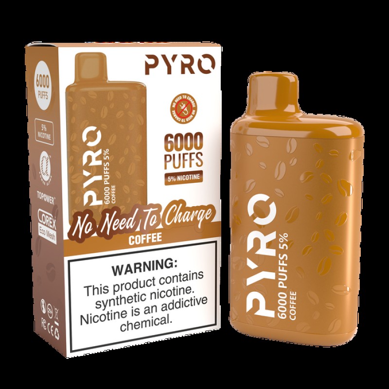 Pyro 6000 Puff Disposable