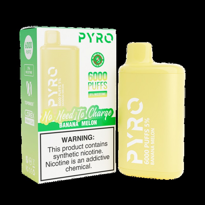 Pyro 6000 Puff Disposable