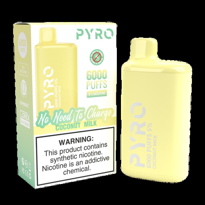 Pyro 6000 Puff Disposable
