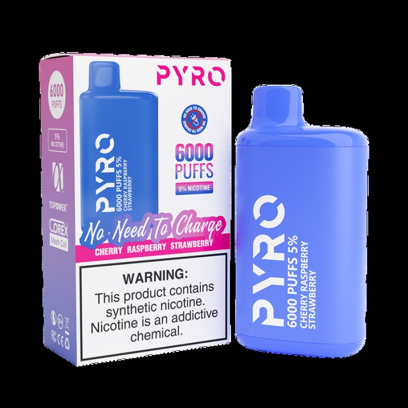 Pyro 6000 Puff Disposable