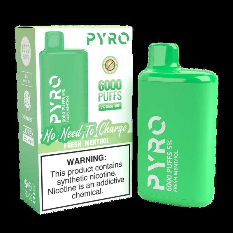 Pyro 6000 Puff Disposable