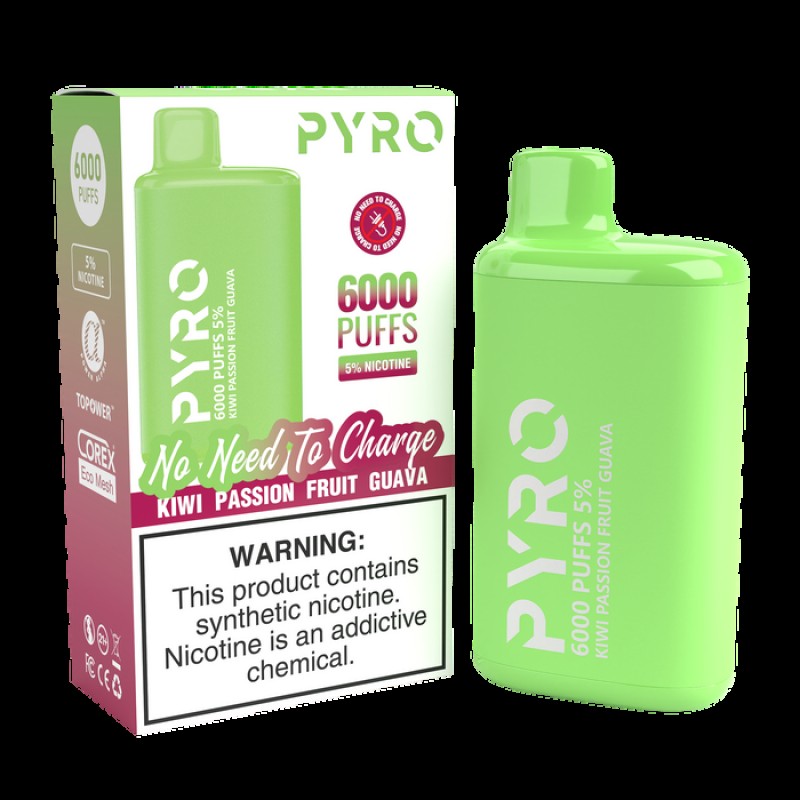 Pyro 6000 Puff Disposable