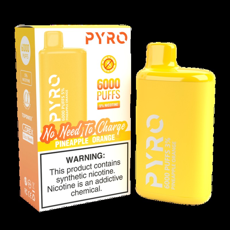 Pyro 6000 Puff Disposable