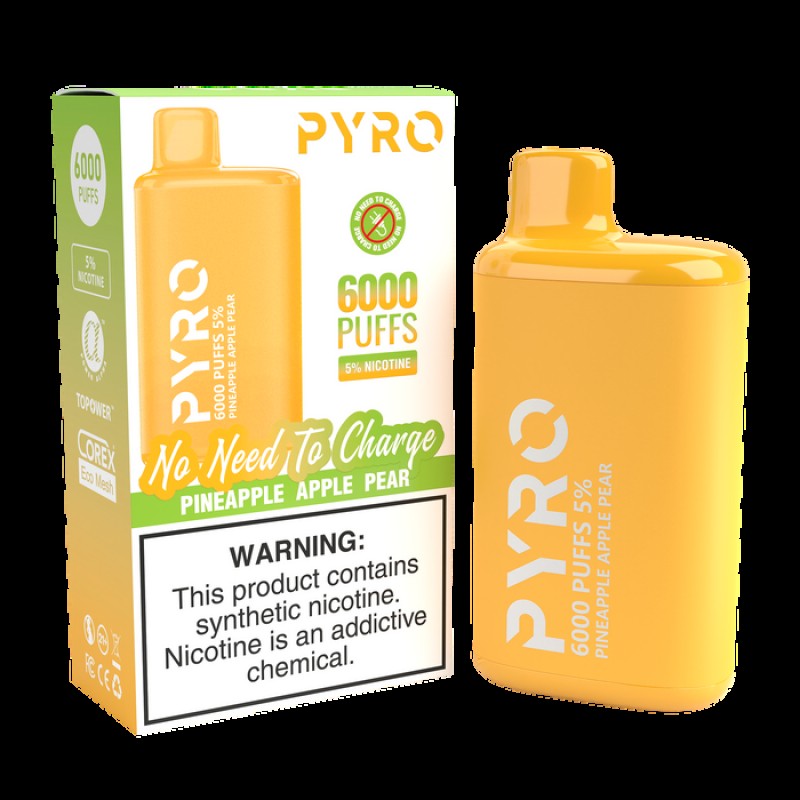 Pyro 6000 Puff Disposable