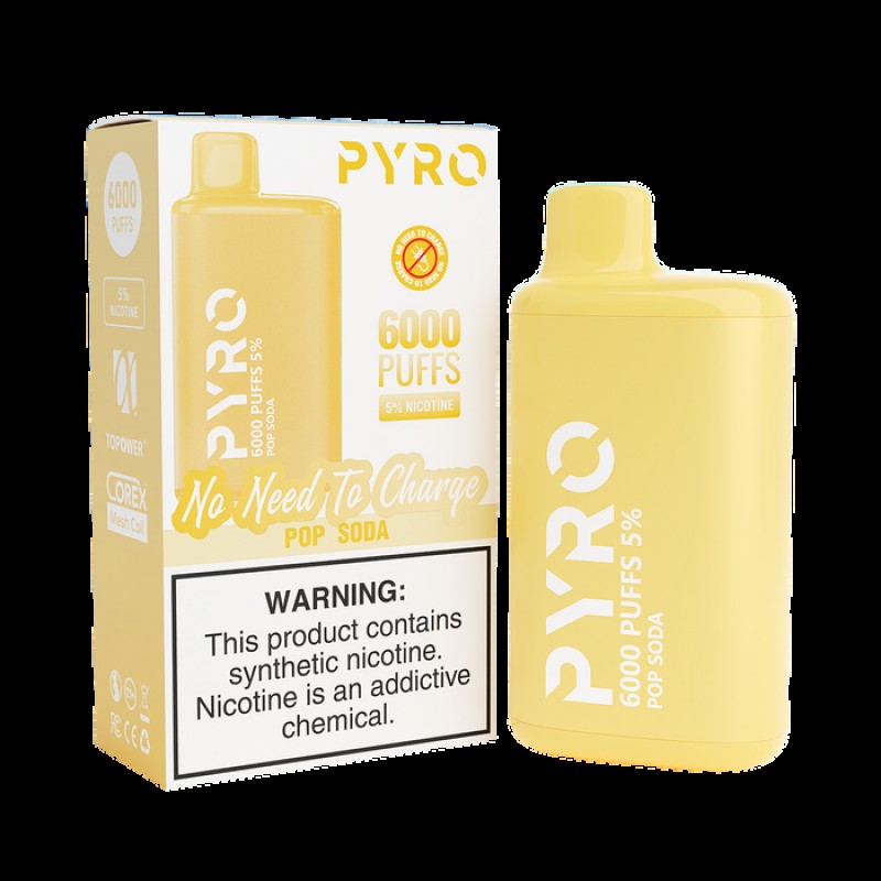Pyro 6000 Puff Disposable