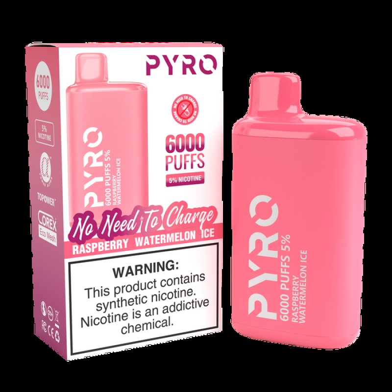 Pyro 6000 Puff Disposable