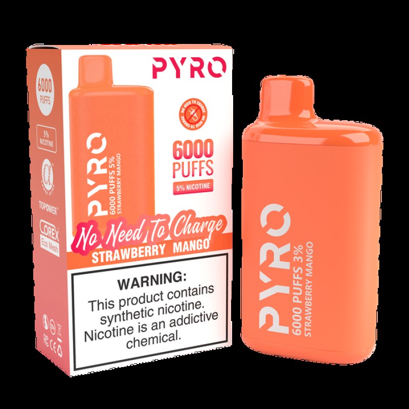 Pyro 6000 Puff Disposable