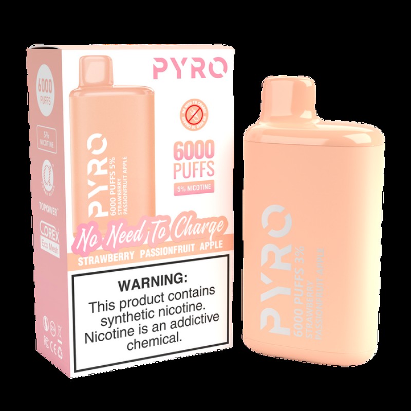 Pyro 6000 Puff Disposable