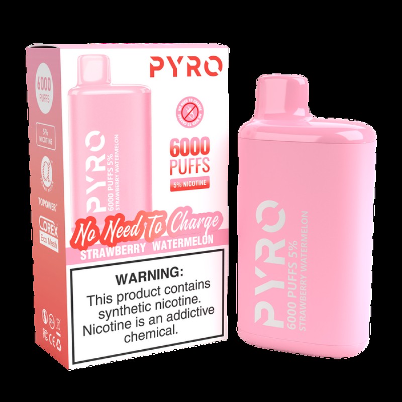Pyro 6000 Puff Disposable