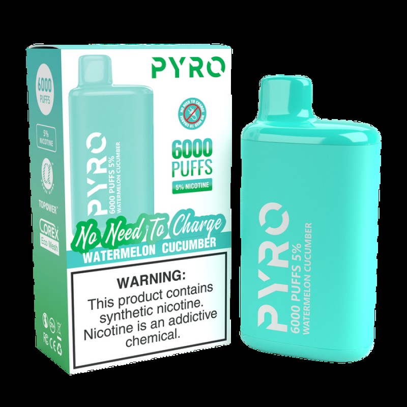Pyro 6000 Puff Disposable