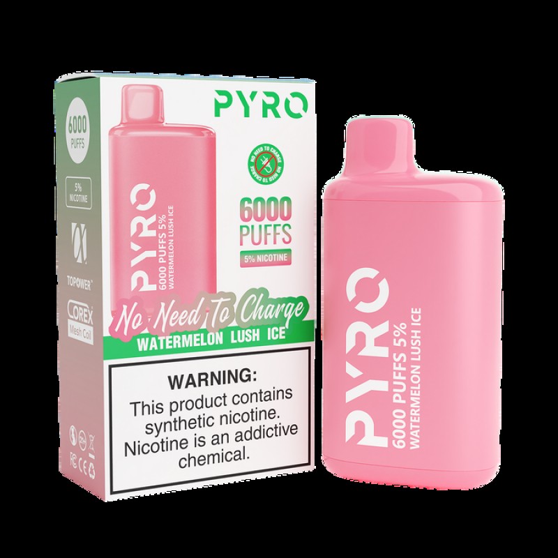 Pyro 6000 Puff Disposable