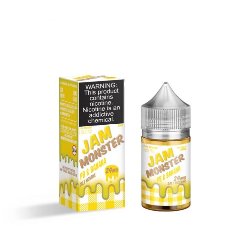 PB & Jam Monster Salt Banana eJuice
