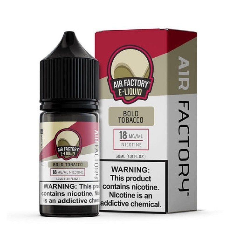 Air Factory Salt Bold Tobacco eJuice