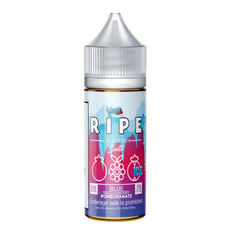 Ripe Collection Ice Salts Blue Razzleberry Pomegra...