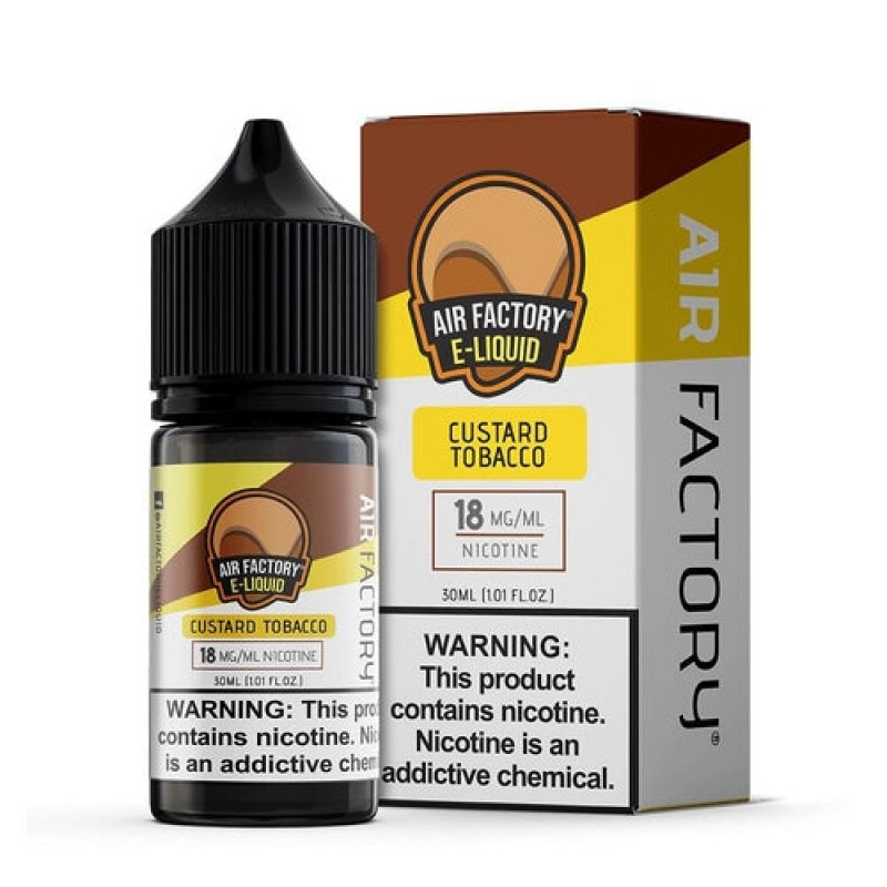 Air Factory Salt Custard Tobacco eJuice