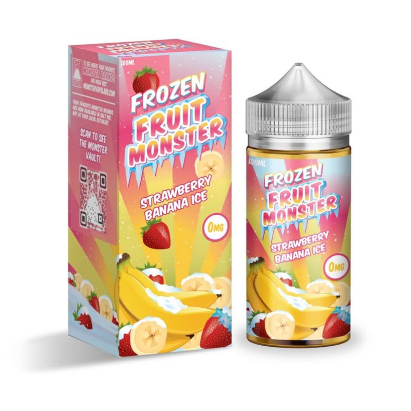 Frozen Fruit Monster Strawberry Banana Ice eJuice Frozen Fruit Monster Strawberry Banana Ice eJuice