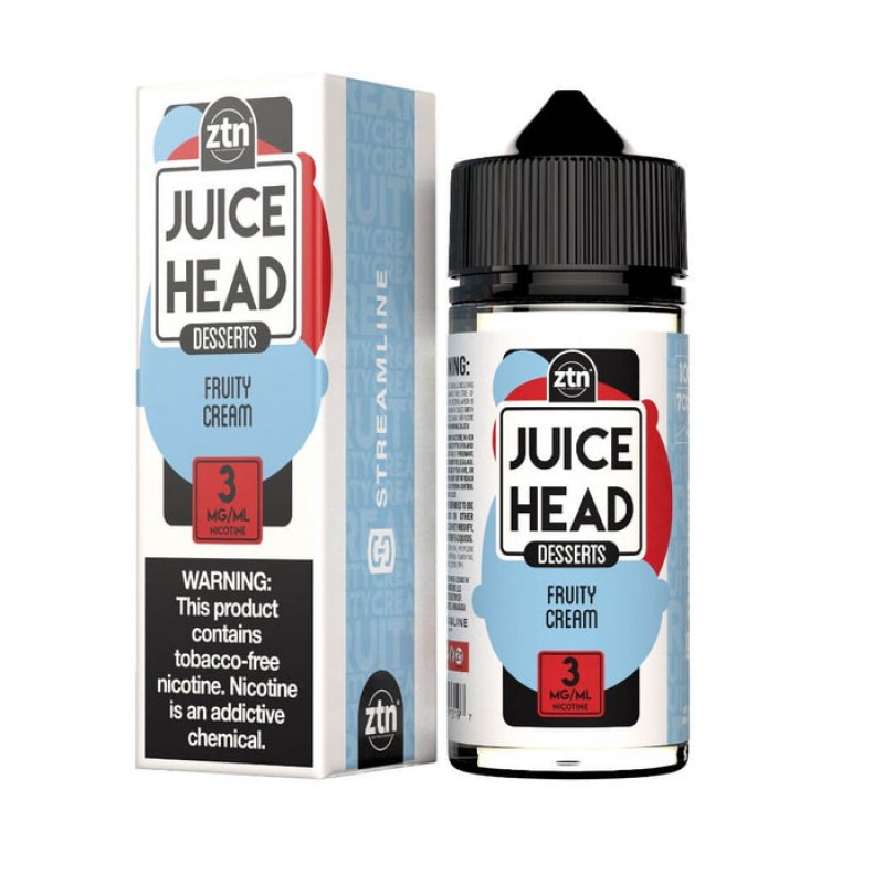 Juice Head Desserts Fruity Cream eJuice Juice Head Desserts Fruity Cream eJuice