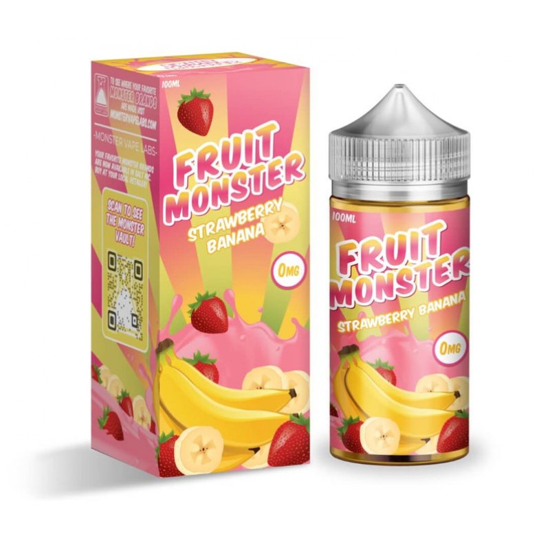 Fruit Monster Strawberry Banana eJuice Fruit Monster Strawberry Banana eJuice