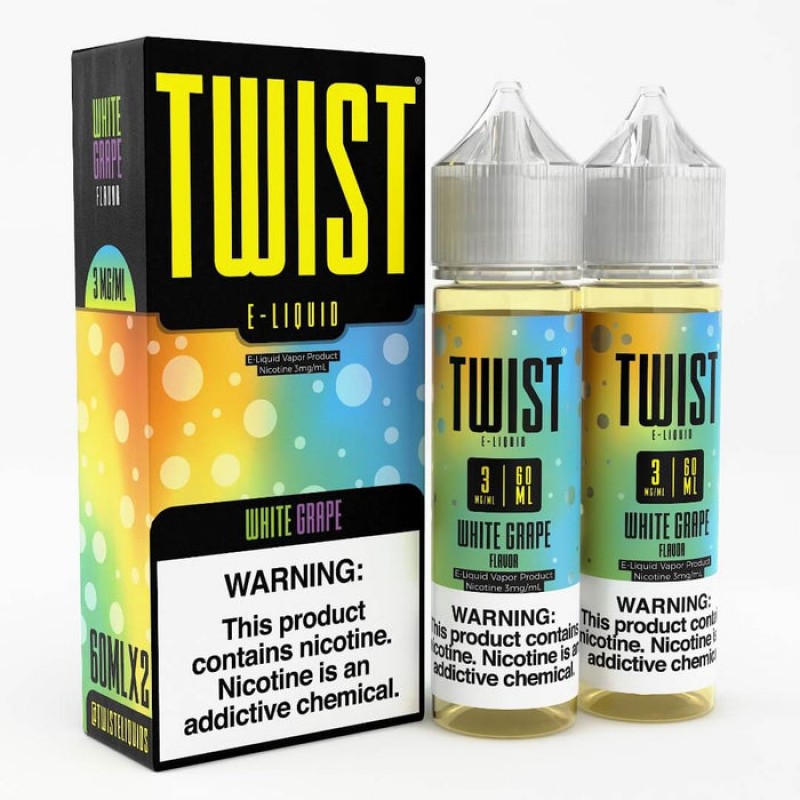 Twist e-Liquids White Grape eJuice