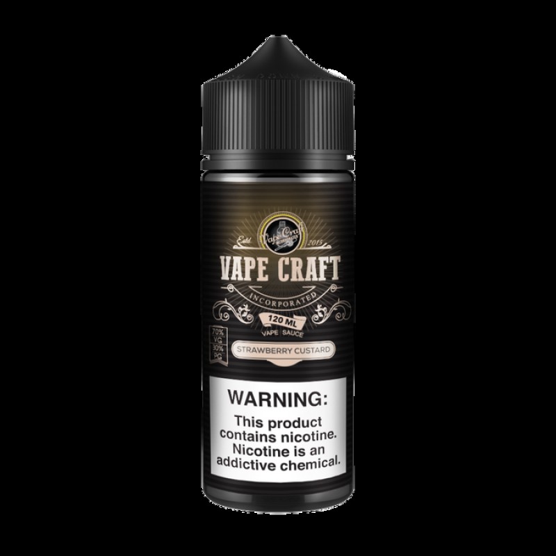 Vape Craft Strawberry Custard eJuice