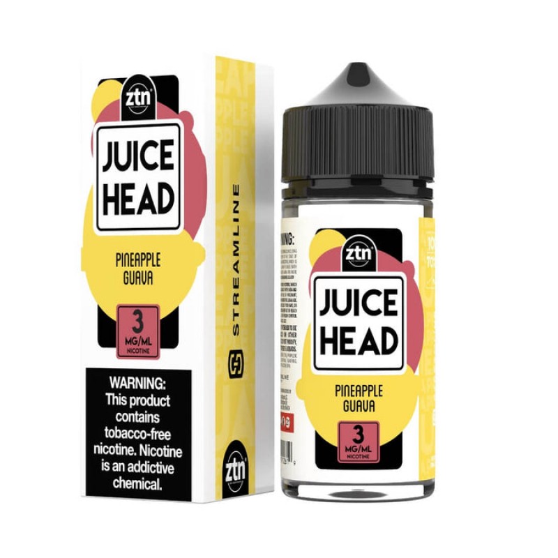 Juice Head Pineapple Guava eJuice Juice Head Pineapple Guava eJuice