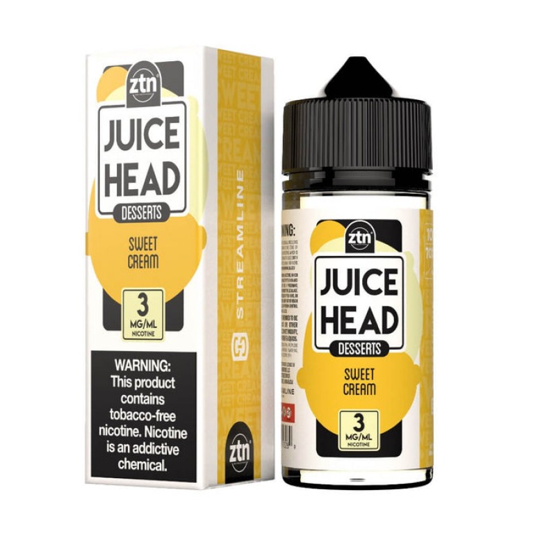 Juice Head Desserts Sweet Cream eJuice Juice Head Desserts Sweet Cream eJuice