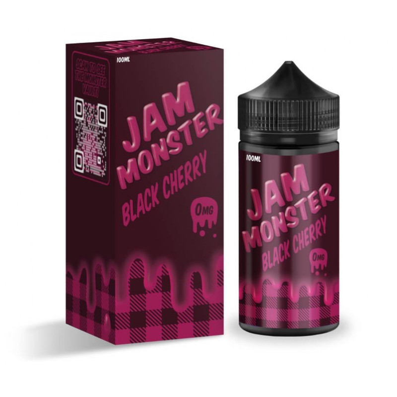 Jam Monster Black Cherry eJuice Jam Monster Black Cherry eJuice