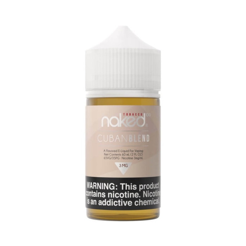 Naked 100 Tobacco Cuban Blend eJuice Naked 100 Tobacco Cuban Blend eJuice