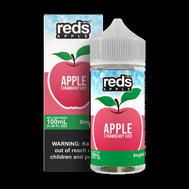 Reds Apple Strawberry Iced eJuice