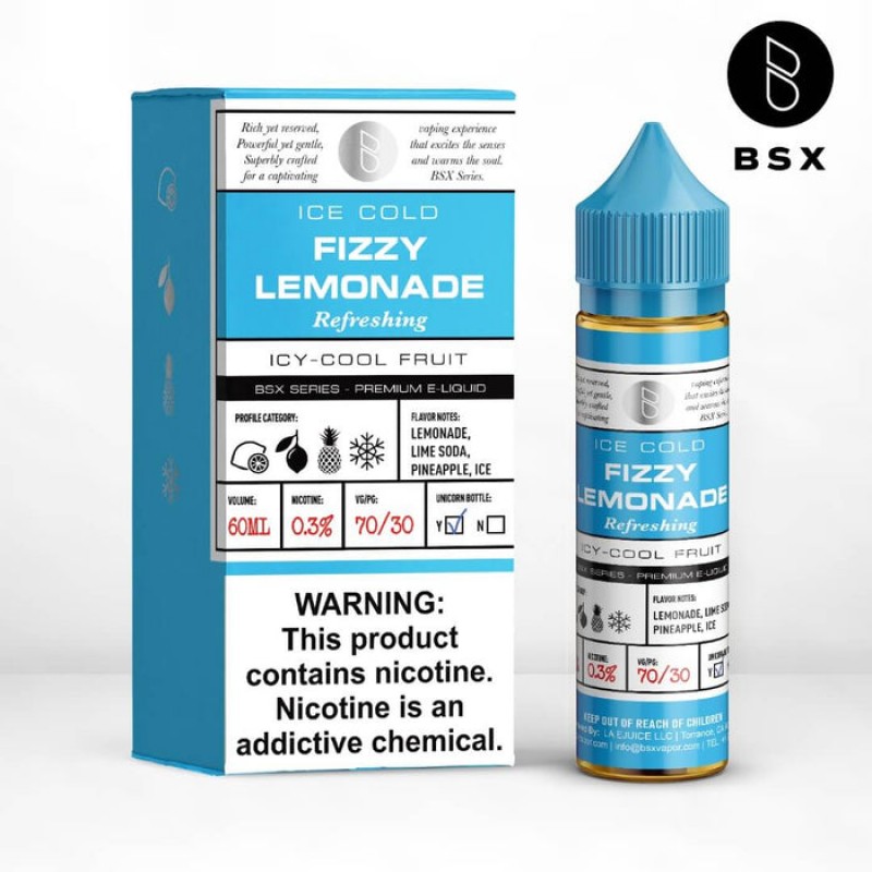Glas BSX Fizzy Lemonade eJuice Glas BSX Fizzy Lemonade eJuice