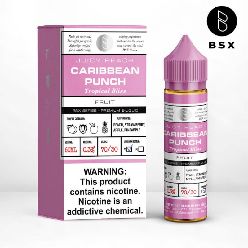 Glas BSX Caribbean Punch eJuice Glas BSX Caribbean Punch eJuice