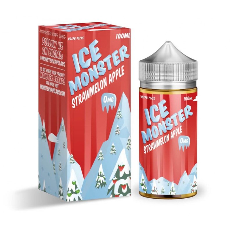 Ice Monster Strawmelon Apple eJuice Ice Monster Strawmelon Apple eJuice