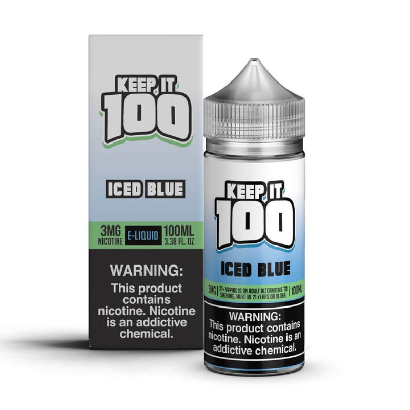 Keep It 100 Iced Blue eJuice Keep It 100 Iced Blue eJuice