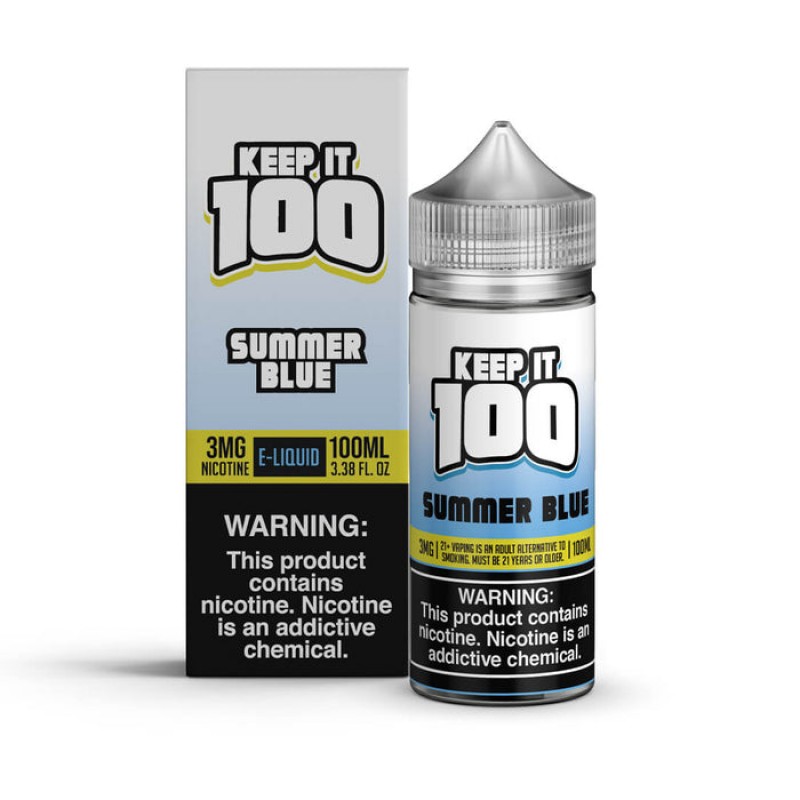 Keep It 100 Summer Blue eJuice Keep It 100 Summer Blue eJuice